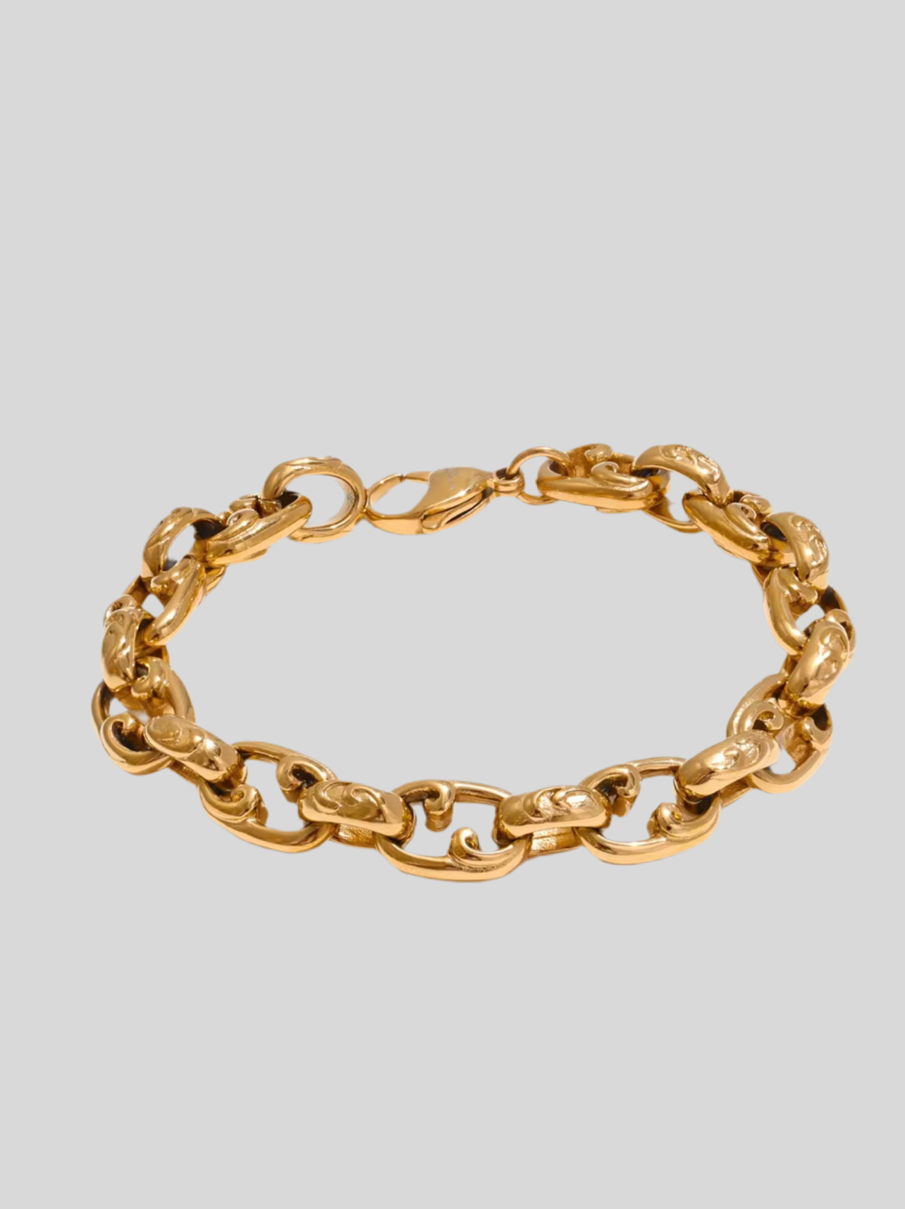 Ohene 18k Gold Hardware Men’s Bracelet