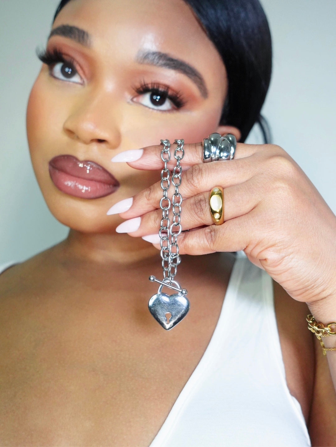 Destiny Love Chunky Bold Necklace