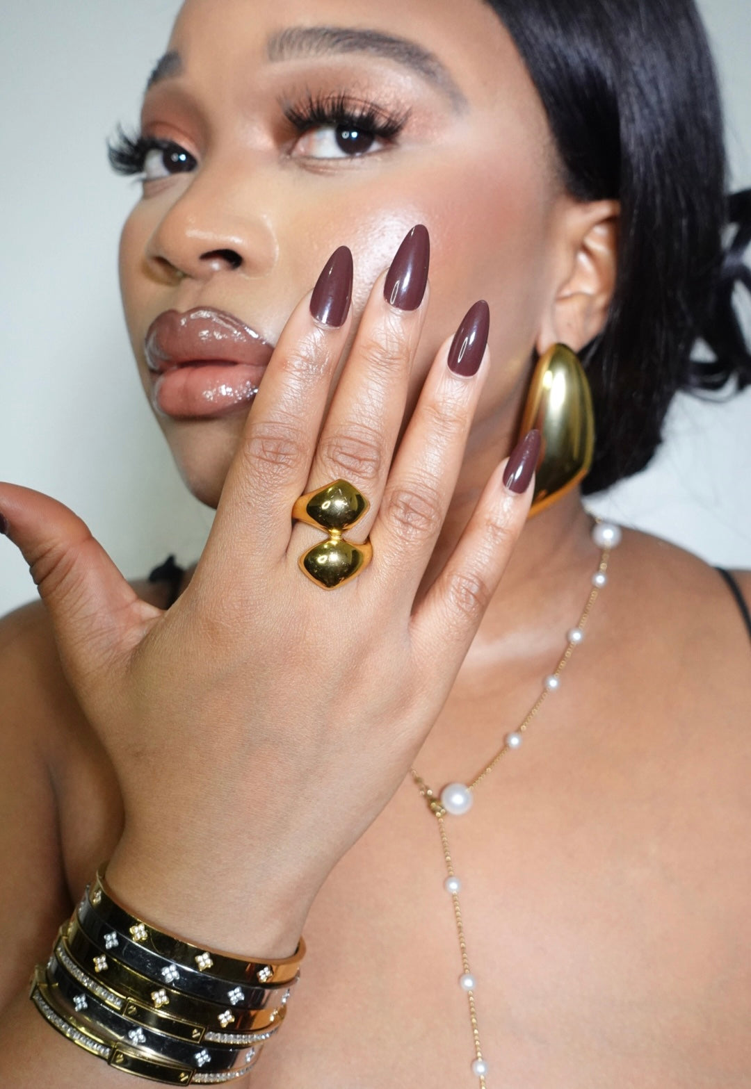 Beau Chunky Statement Gold Ring