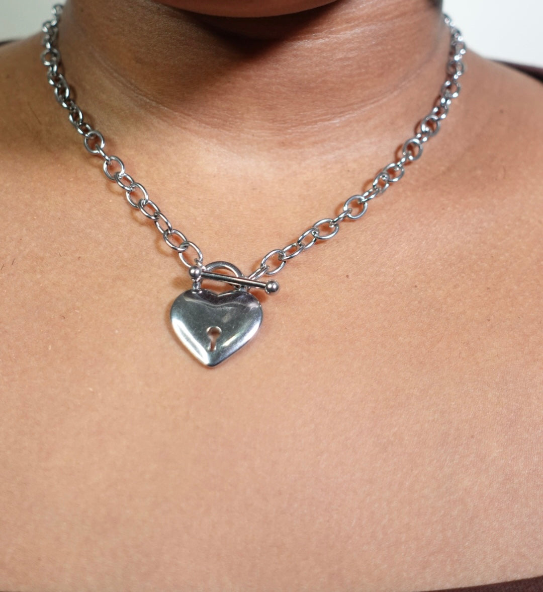 Destiny Love Chunky Bold Necklace