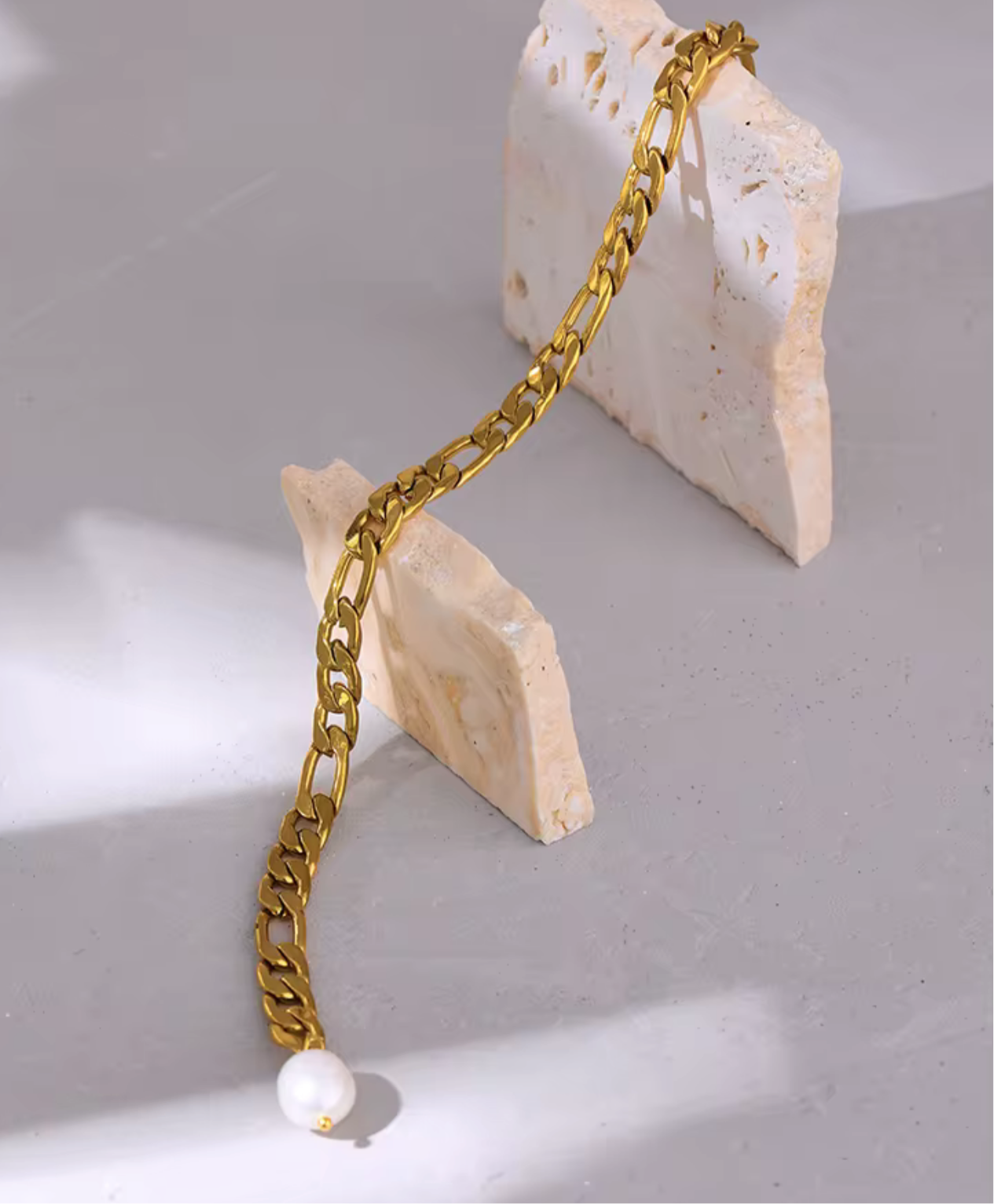 Adepa Chunky Figaro Hardware Anklet