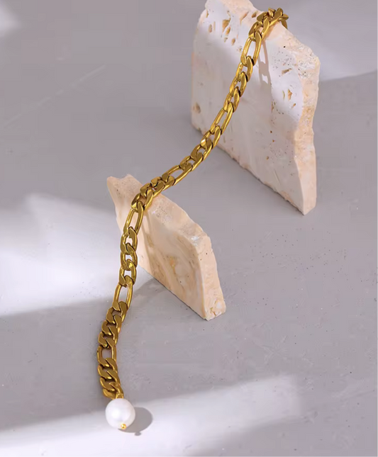 Adepa Chunky Figaro Hardware Anklet