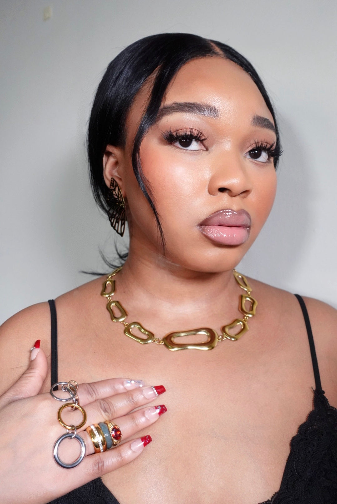 Ada Geometric Statement Necklace