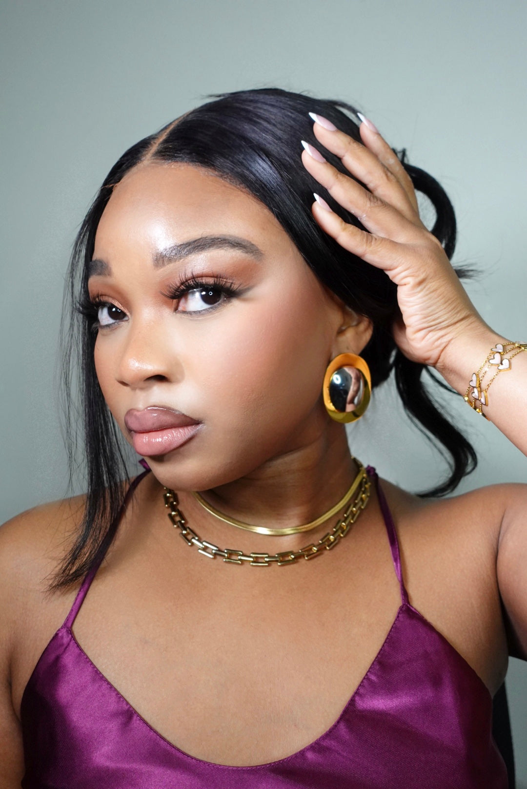 Rosa Two Tone Earrings