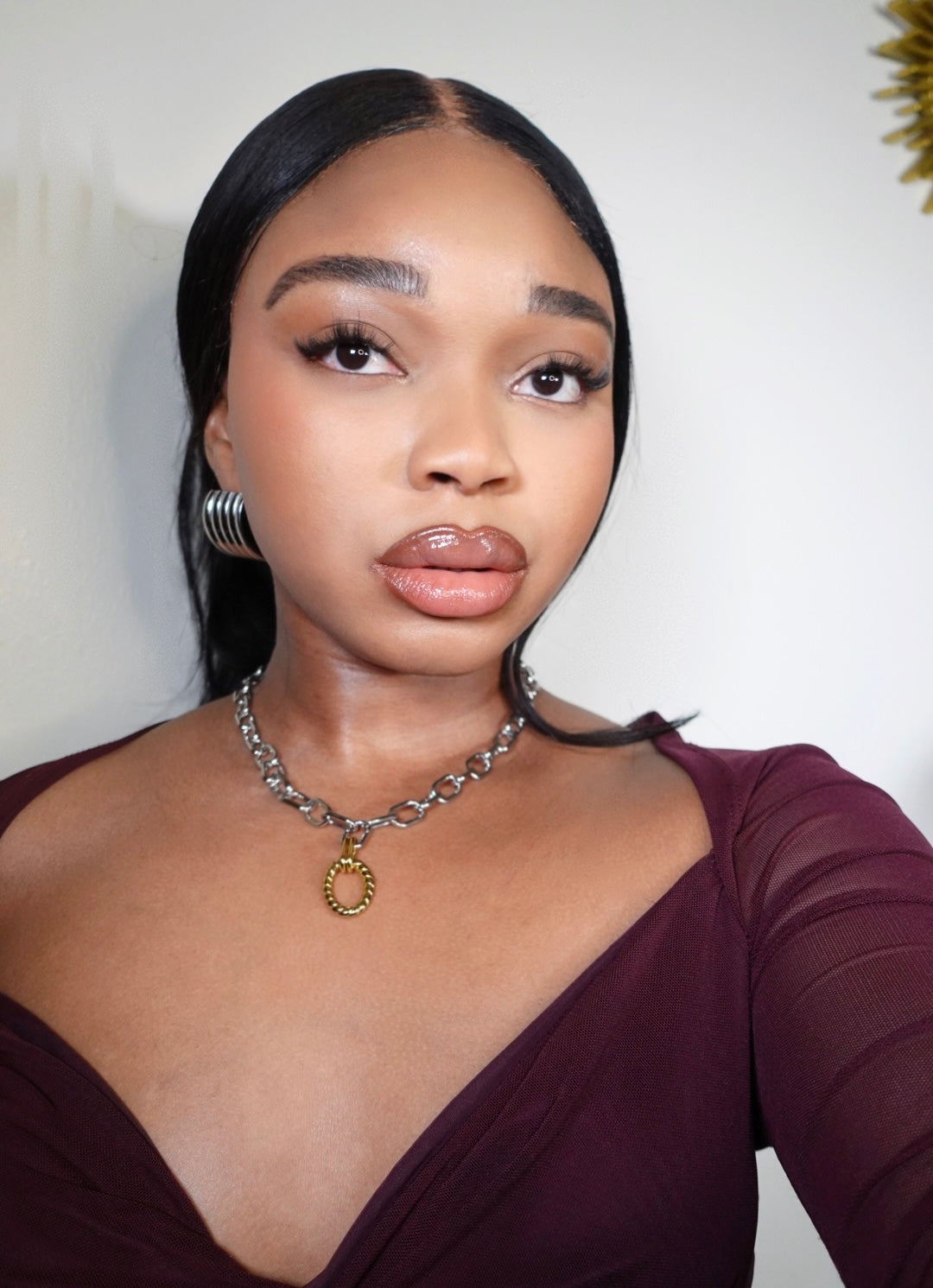 Ewiase Statement Mixed Tone Necklace