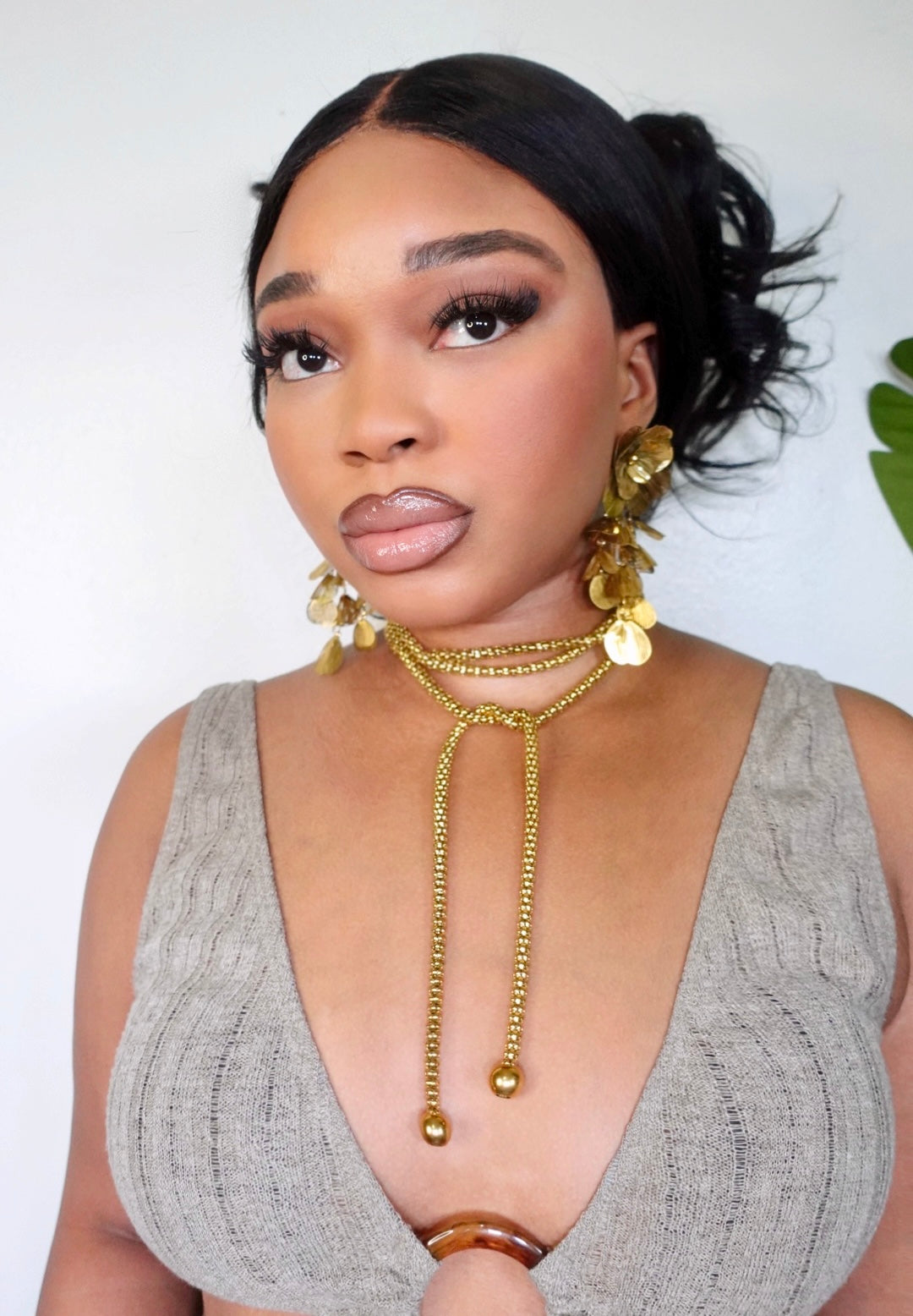 Ohemaa Long Statement Necklace