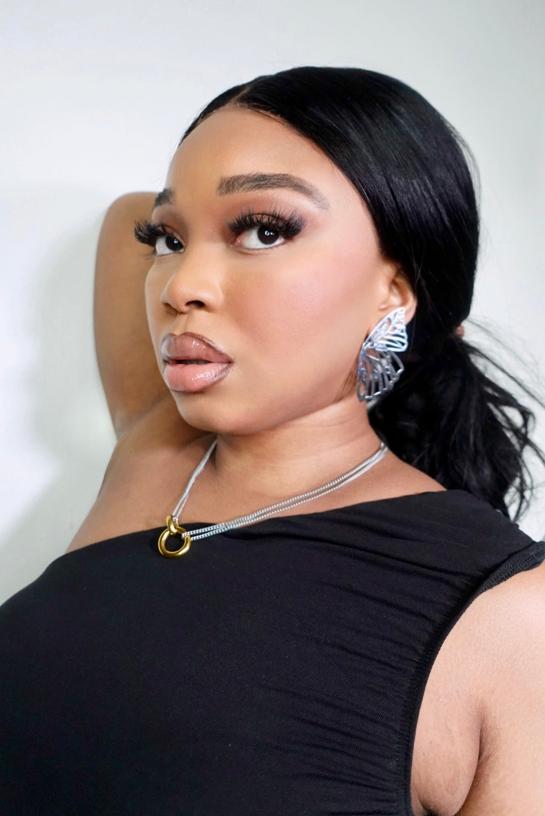 Harmony Color block Dainty Necklace