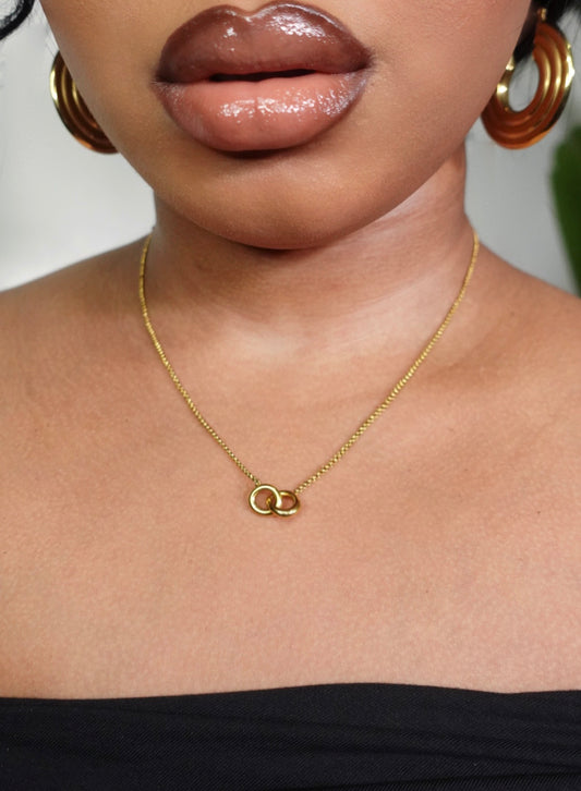 Unity Dainty 18k Gold Necklace No