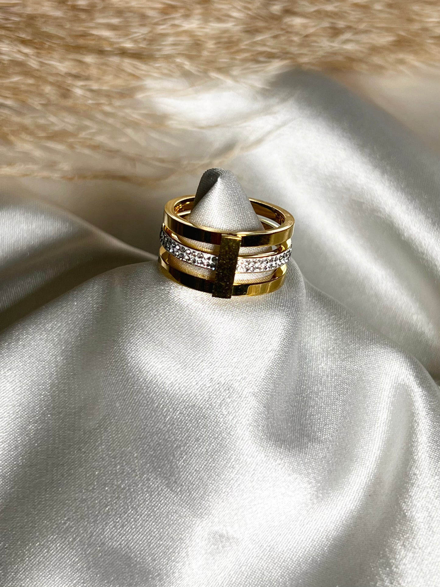 Brooklyn Three Layer Ring