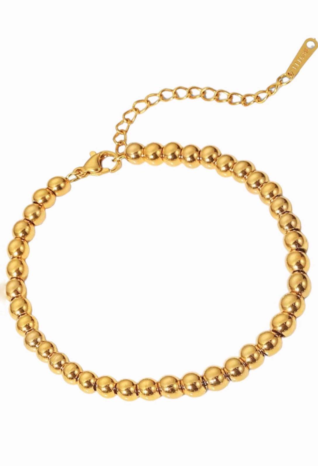 Star Beaded Gold Bracelet