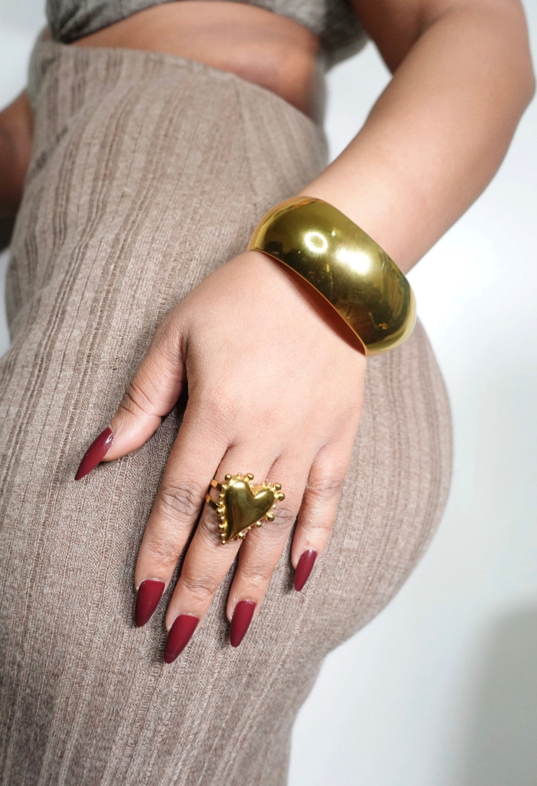 Beauty Heart Open Ring