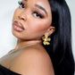 Princesa  Flower Bold Statement Earrings