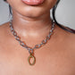 Ewiase Statement Mixed Tone Necklace