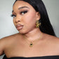 Giselle Hammered Butterfly Statement Earrings