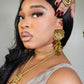 Karisma Floral Statement Drop Earrings
