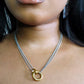 Harmony Color block Dainty Necklace