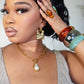 Blessing Baroque Shell Pearl Toggle Necklace