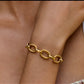Léa Twisted Chain Link  Bracelet