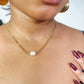 Aries Pearl Cuban Link Necklace