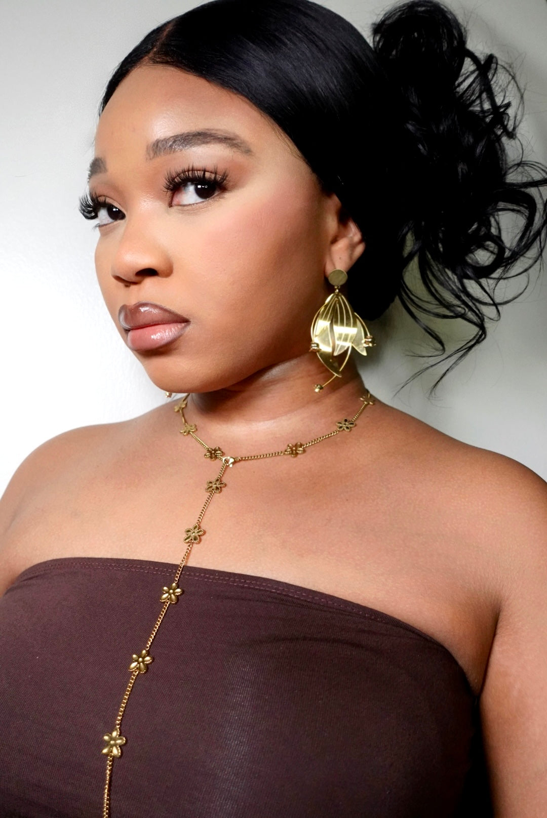 Flora Flower Statement Earrings