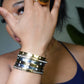 Luxe Adjustable Statement Ball Ring