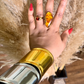 Royale Bold Statement Cuff Bangle Tarnish Resistant