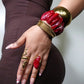 Konadu Resin Acetic Statement Bracelet
