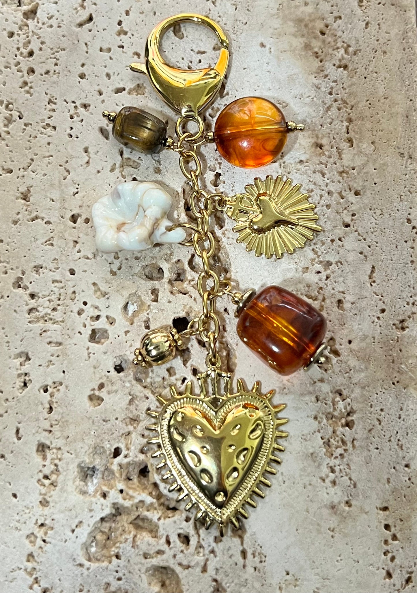 Sadé Bag Charm Key holder