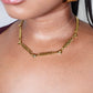 Adore Heart Charm 6mm Cuban Link Necklace