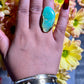 Sika Marble Resin Adjustable Statement Ring