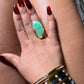 Sika Marble Resin Adjustable Statement Ring