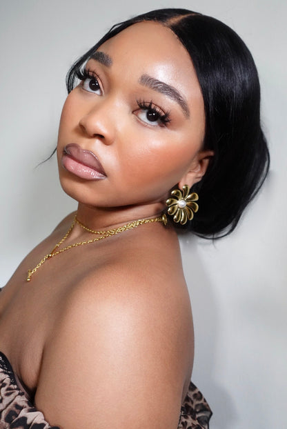 Rita Flower Statement Earrings