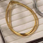 Taliya 8mm Collar Round Necklace