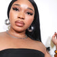 NYC Round Statement Hoop Earrings
