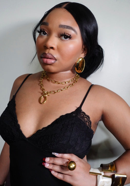 Noémie Statement Long Necklace