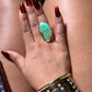 Sika Marble Resin Adjustable Statement Ring