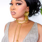 Karisma Floral Statement Drop Earrings