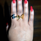Osibɔ Irregular Geomatric Gold Ring