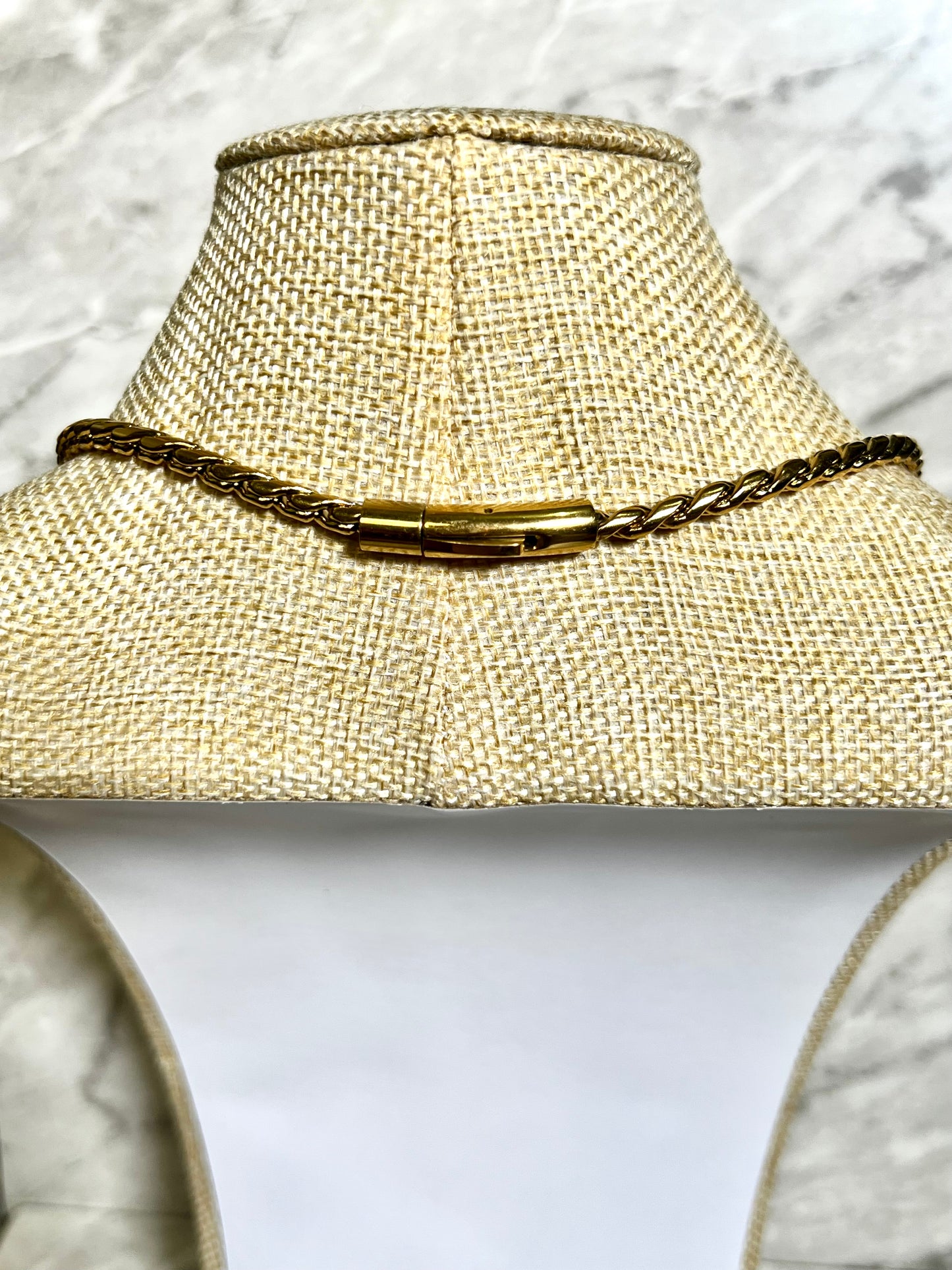 Kobby Gold Braided Men’s Necklace
