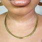 Evie 5mm Herringbone Snake Necklace