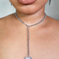 Imani Y Shape Heart Pendant Necklace