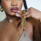 Harlem Padlock Charm Cuban Link OT Chunky Necklace