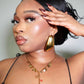 Abena Gold Statement Earrings