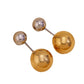 Gia Two Tone Earrings