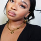 Gia Two Tone Earrings