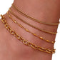 Onua Chunky Link Anklet