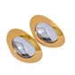 Rosa Two Tone  Earrings