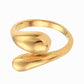 Roja Adjustable Dainty Gold Ring