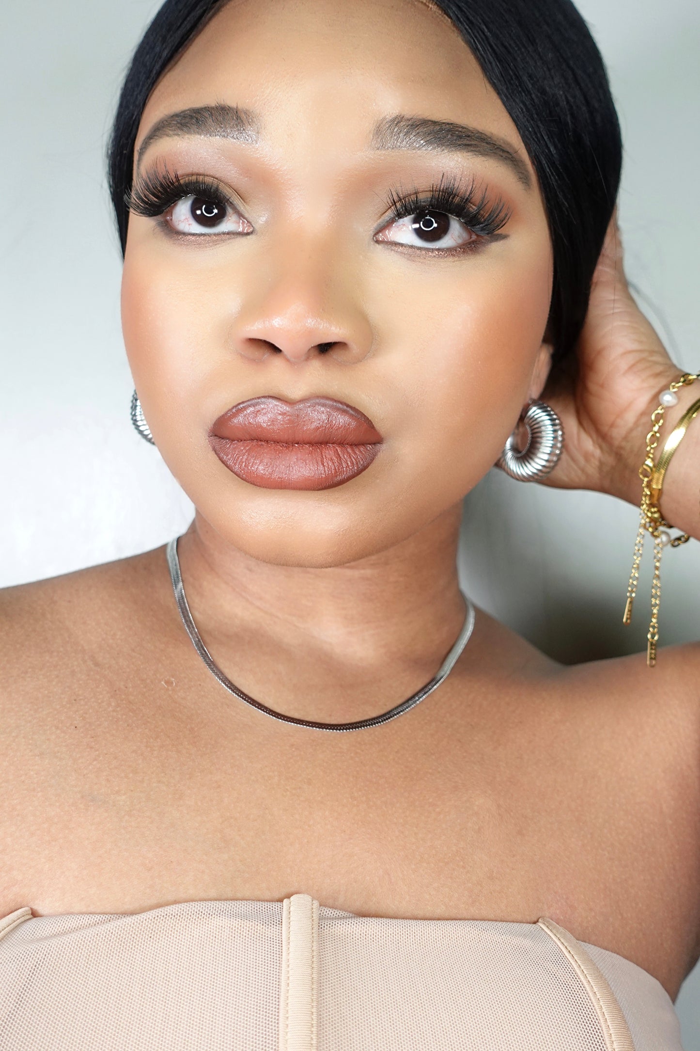 Joy Chunky Hoop Earrings