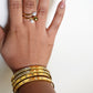Gold Coast Lock Bangle Bracelet